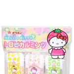 Or-ion Kitty Tropical Mints 2 Pack - 3 Flavors Pineapple, Strawberry, & Kiwi - Japanese Breath Mint Candy- Mini Sugar Candy Balls - Resealable Tubs - Sweet Treat for Sharing Adventures - 7g