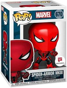 FunkoPop Marvel Spider-Armor MKIII #670 Exclusive
