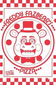 Five Nights at Freddy's Pizza Box Wall Poster