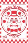 Five Nights at Freddy's Pizza Box Wall Poster
