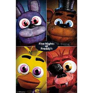 Five Nights at Freddy's Quad Wall Poster