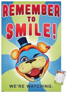 Five Nights at Freddy's Remember To Smile Poster Set