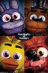 Five Nights at Freddy's Quad Wall Poster 22" x 34