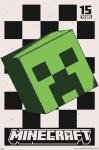 Minecraft 15th Anniversary Creeper Wall Poster