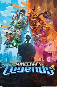 Minecraft: Legends Key Art Wall Poster 34"x22