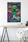 Minecraft Creeper Do Not Enter Wall Poster