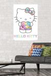 Hello Kitty Starshine Heart Wall Poster 34" x 22