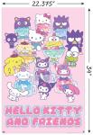 Hello Kitty and Friends Summer Wall Poster
