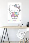 Hello Kitty Starshine Heart Wall Poster 34" x 22