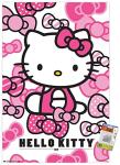 Hello Kitty Bows Wall Poster with Pins