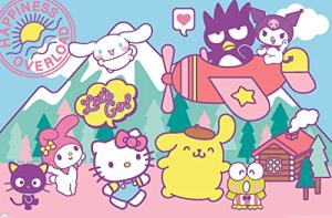 Hello Kitty & Friends Happiness Overload Poster