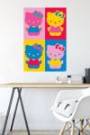 Hello Kitty Collage Quad Wall Poster 34" x 22