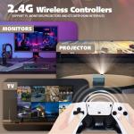 Retro Gaming Console with 20,000+ Games & Controllers