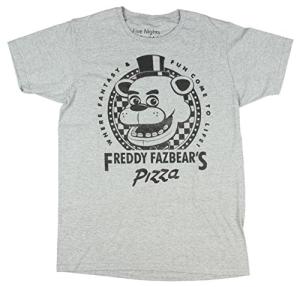 Fazbear Pizza Heather Grey T-shirt - XX-Large
