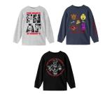 Five Nights at Freddy's Boys' Crew Neck Shirts 3-Pack