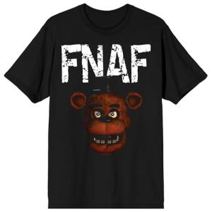 Five Nights at Freddy's Freddy Men's Black T-Shirt