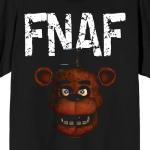 Five Nights at Freddy's Freddy Men's Black T-Shirt