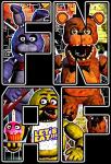 Five Nights at Freddy's Foxy and Friends T-Shirt