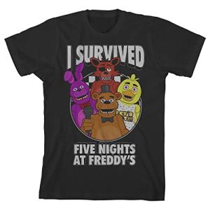 Survive Freddy's Boys' Black T-Shirt