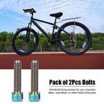 Yosoo Titanium Alloy Bike Stem Bolts, 2PCS
