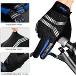 FDX Winter Cycling Gloves - Soft, Touchscreen Ready