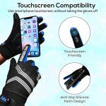FDX Winter Cycling Gloves - Soft, Touchscreen Ready