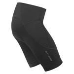 Men's Black Padded Cycling Shorts with Pocket