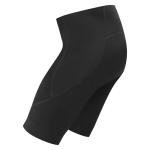 Men's Black Padded Cycling Shorts with Pocket