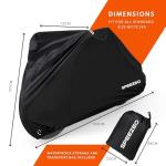 SPEEZEO Waterproof Bike Cover for Outdoor Storage