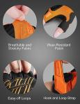 INBIKE Fingerless Cycling Gloves for Men and Women