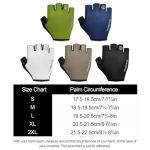INBIKE Padded Fingerless Cycling Gloves for Men & Women