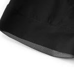 Men's Black Padded Cycling Shorts with Pocket