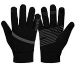 Sikma Waterproof Touchscreen Cycling Gloves - Black, XL