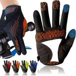 Men’s Full Finger Gel Padded Cycling Gloves