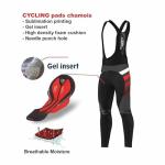 Men's Winter Cycling Suit with Gloves and Socks