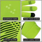 Sikma Waterproof Touchscreen Cycling Gloves - Black, XL