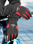 INBIKE Windproof Full Finger Cycling Gloves (Red)