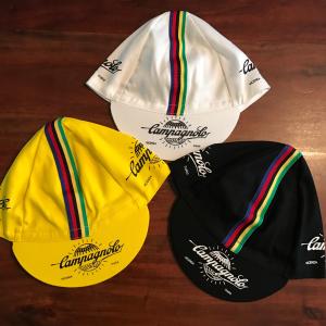 Campagnolo Classic Cycling Cap - White, Black, Yellow