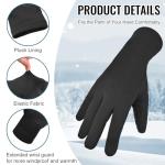 Cold Weather Touch Screen Glove Liners for Cycling