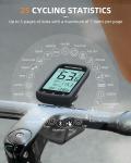 ROCKBROS Wireless Bike Computer with Speedometer & Odometer
