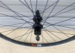 26" Black Bike Wheels for Rim or Disc Brakes