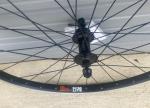26" Black Bike Wheels for Rim or Disc Brakes
