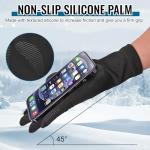 Cold Weather Touch Screen Glove Liners for Cycling