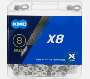 KMC X8 8-Speed Bicycle Chain for Shimano