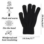 JiaYouLC 6 Pairs Touch Screen Winter Gloves