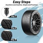 20-Piece Tire Repair Kit for Bikes & Motorbikes