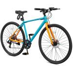 NAIZEA 700C Retro Aluminum Hybrid Bike for Adults