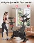Superun Adjustable Magnetic Resistance Spin Bike