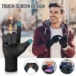 Cold Weather Touch Screen Glove Liners for Cycling