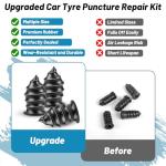 20-Piece Tire Repair Kit for Bikes & Motorbikes